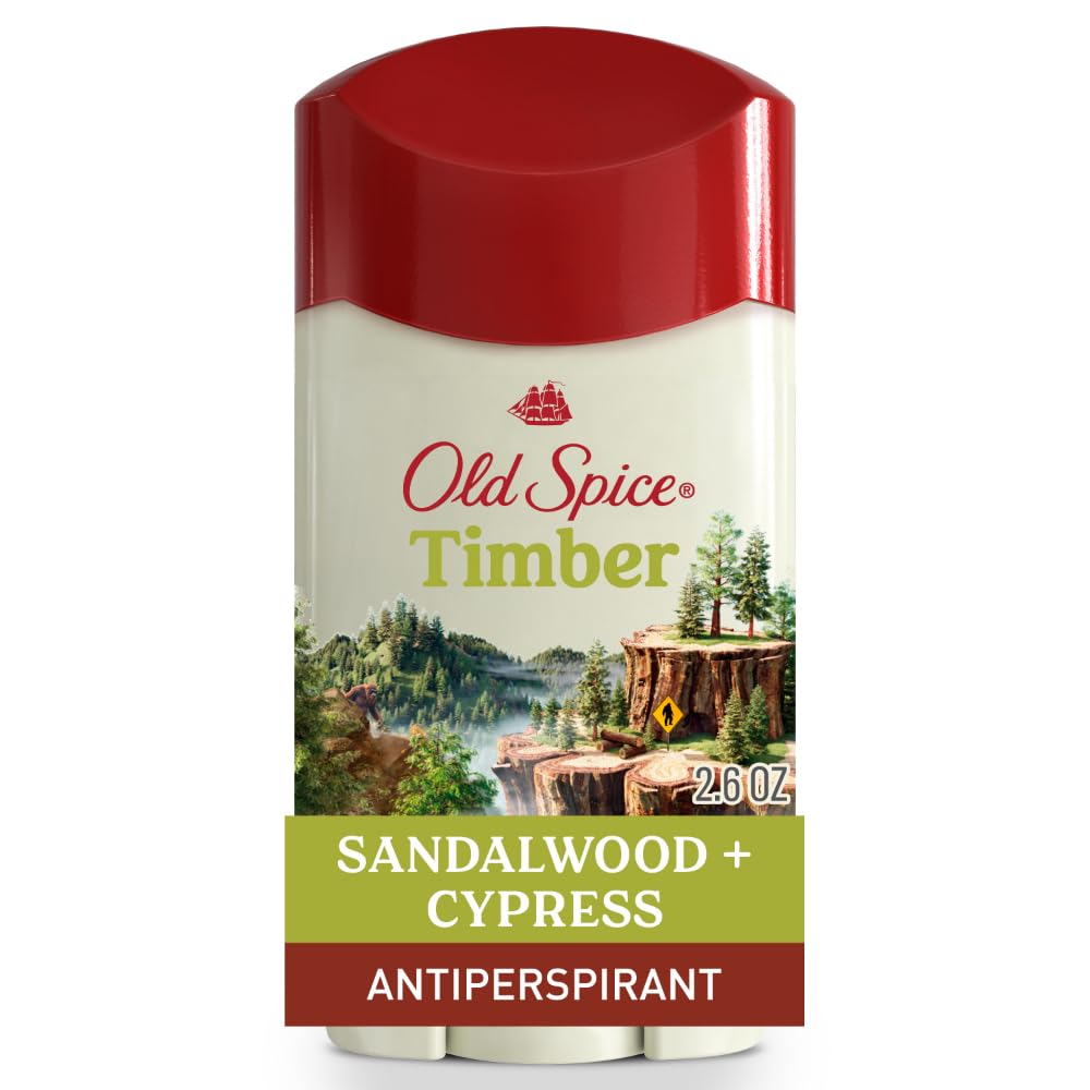Old Spice Antiperspirant & Deodorant for Men, Holidudes Limited Edition, 24/7 Sweat Protection, Stocking Stuffer, Snickerdudel Sugar Cookie Scent, 2.6 oz