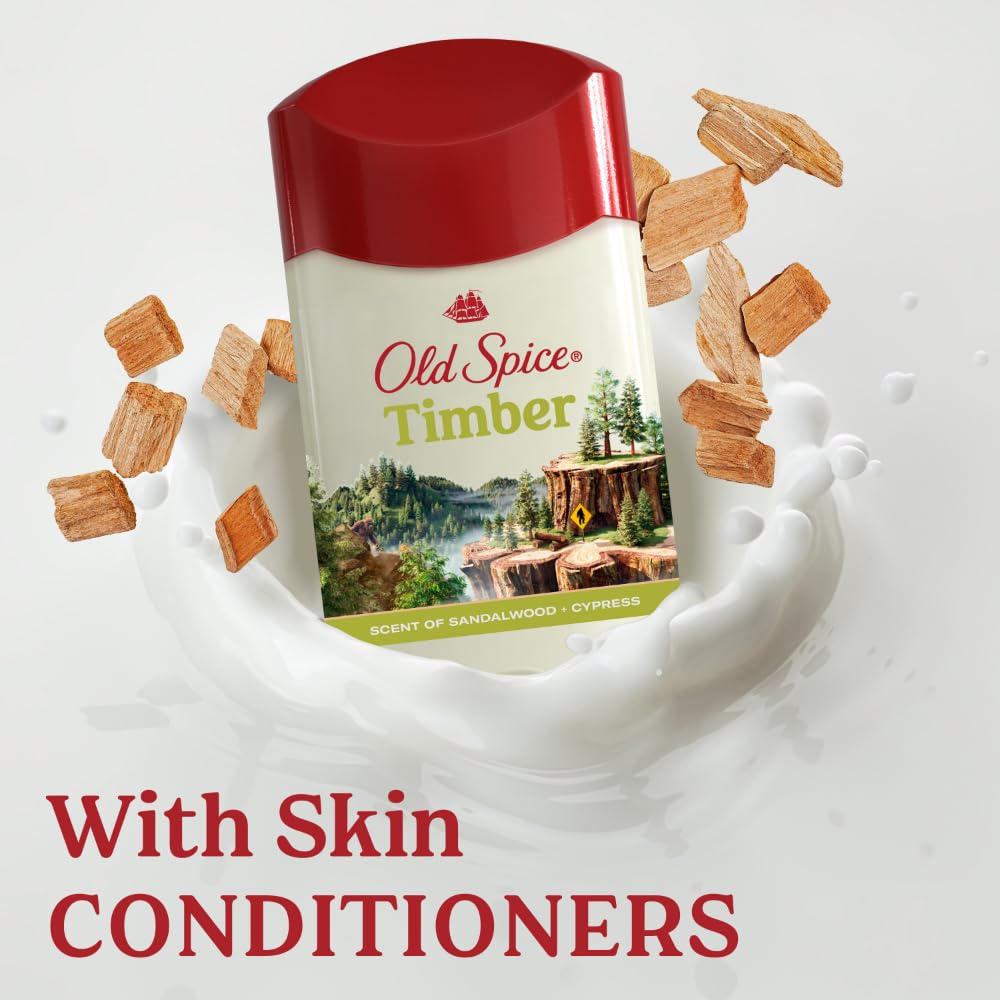 Old Spice Antiperspirant & Deodorant for Men, Holidudes Limited Edition, 24/7 Sweat Protection, Stocking Stuffer, Snickerdudel Sugar Cookie Scent, 2.6 oz