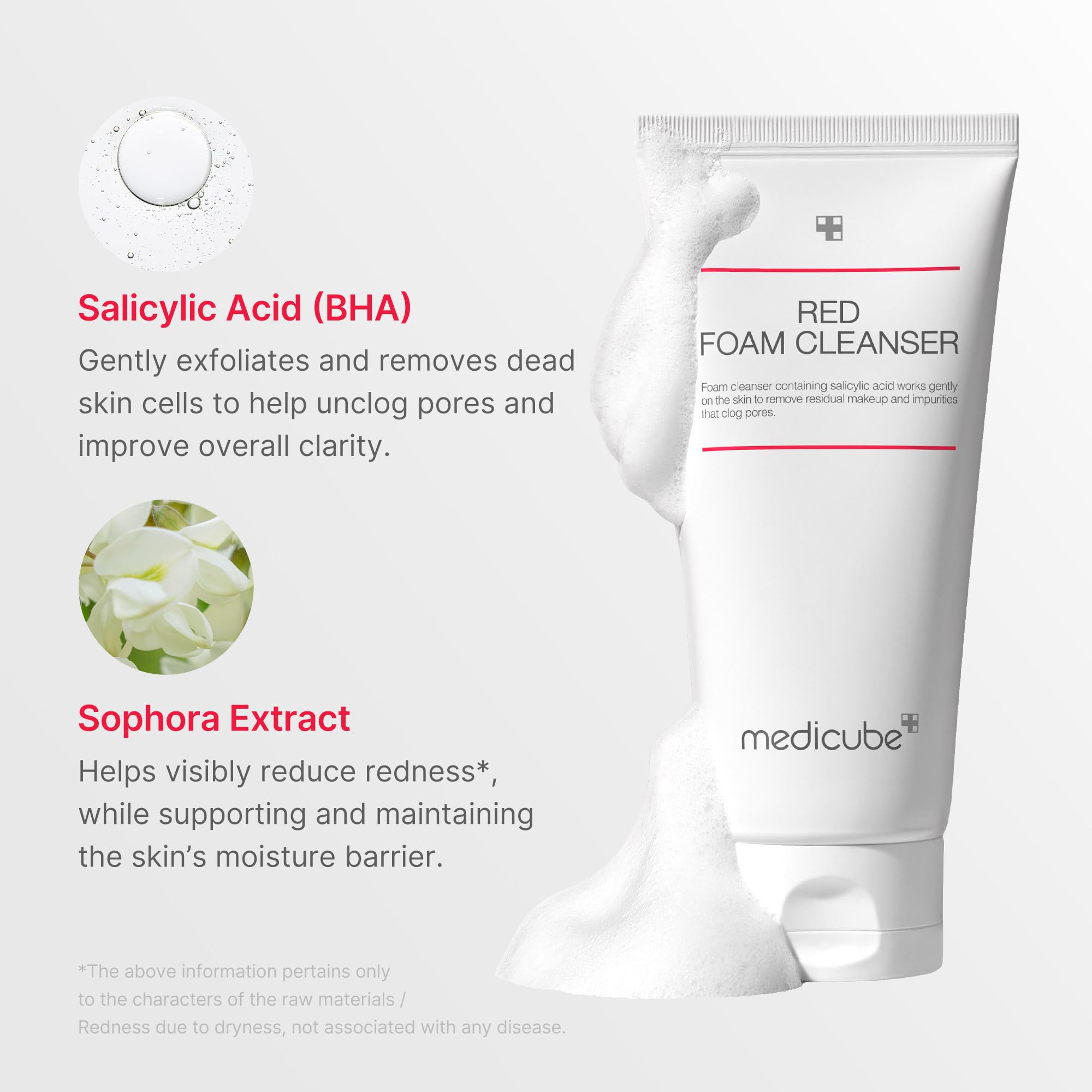 medicube Azelaic Acid Gummy Whip Cleanser | Cleansing Foam For Troubled Skin | Use After Spot Care & Excess Sebum Control | Niacinamide, Glycerin | Soothing, Pore Cleansing Face Wash | Korean Skincare