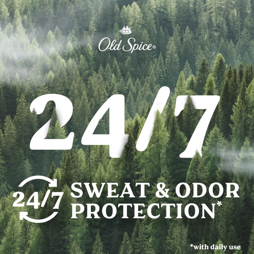 Old Spice Antiperspirant & Deodorant for Men, Holidudes Limited Edition, 24/7 Sweat Protection, Stocking Stuffer, Snickerdudel Sugar Cookie Scent, 2.6 oz