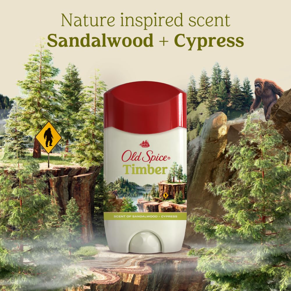 Old Spice Antiperspirant & Deodorant for Men, Holidudes Limited Edition, 24/7 Sweat Protection, Stocking Stuffer, Snickerdudel Sugar Cookie Scent, 2.6 oz