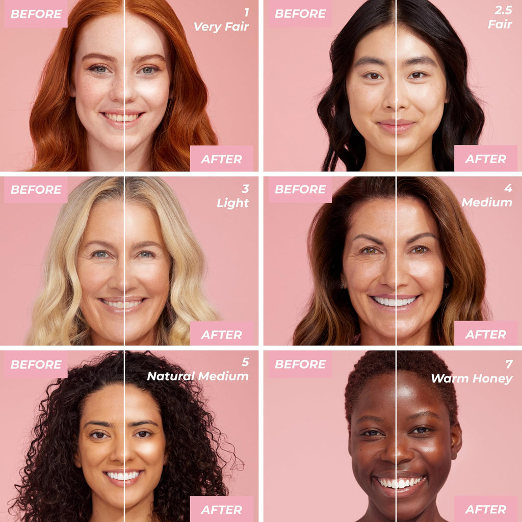 MCoBeauty Flawless Glow Luminous Skin Filter, 3.5 Light, Healthy Glow with Natural Radiance, Vegan, Cruelty Free Cosmetics